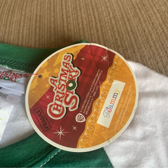 NWT A Christmas story Ralphie night gown, small - Picture 5 of 7